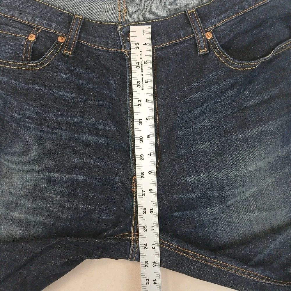 Levis 541 38x30 Mens Jeans Dark Whiskering  Athletic‎ Taper
